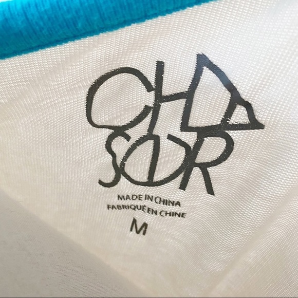 NWT Chaser Pina Colada Mama Pineapple Cream Beach Sweater Sweatshirt Size Medium - Picture 9 of 16